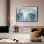 Abstract 1672 Canvas Art 60 x 40 cm / Black