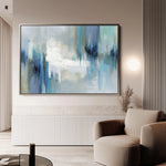 Abstract 1673 Canvas Art 60 x 40 cm / Black