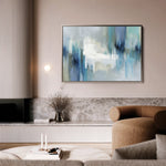 Abstract 1673 Canvas Art 60 x 40 cm / Black