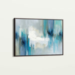 Abstract 1673 Canvas Art 60 x 40 cm / Black