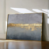 Abstract 1675 Canvas Art 60 x 40 cm / Black
