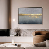 Abstract 1675 Canvas Art 60 x 40 cm / Black