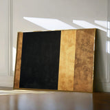 Abstract 1676 Canvas Art 60 x 40 cm / Black