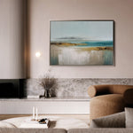 Abstract 1677 Canvas Art 60 x 40 cm / Black