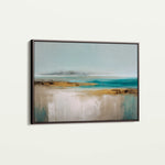 Abstract 1677 Canvas Art 60 x 40 cm / Black
