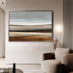 Abstract 1678 Canvas Art 60 x 40 cm / Black