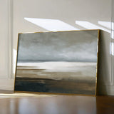 Abstract 1679 Canvas Art 60 x 40 cm / Black