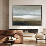 Abstract 1679 Canvas Art 60 x 40 cm / Black