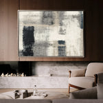 Abstract 168 Canvas Art 60 x 40 cm / Black