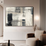 Abstract 168 Canvas Art 60 x 40 cm / Black