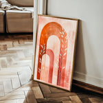 Boho 168 Canvas Art 60 x 40 cm / Black