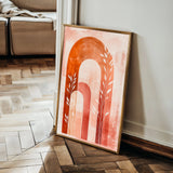 Boho 168 Canvas Art 60 x 40 cm / Black