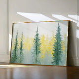 Landscape 168 Canvas Art 60 x 40 cm / Black