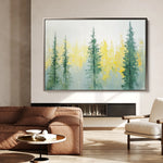 Landscape 168 Canvas Art 60 x 40 cm / Black