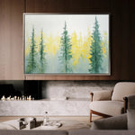 Landscape 168 Canvas Art 60 x 40 cm / Black