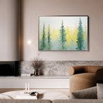 Landscape 168 Canvas Art 60 x 40 cm / Black