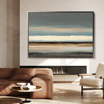 Abstract 1680 Canvas Art 60 x 40 cm / Black