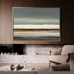 Abstract 1680 Canvas Art 60 x 40 cm / Black