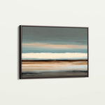 Abstract 1680 Canvas Art 60 x 40 cm / Black