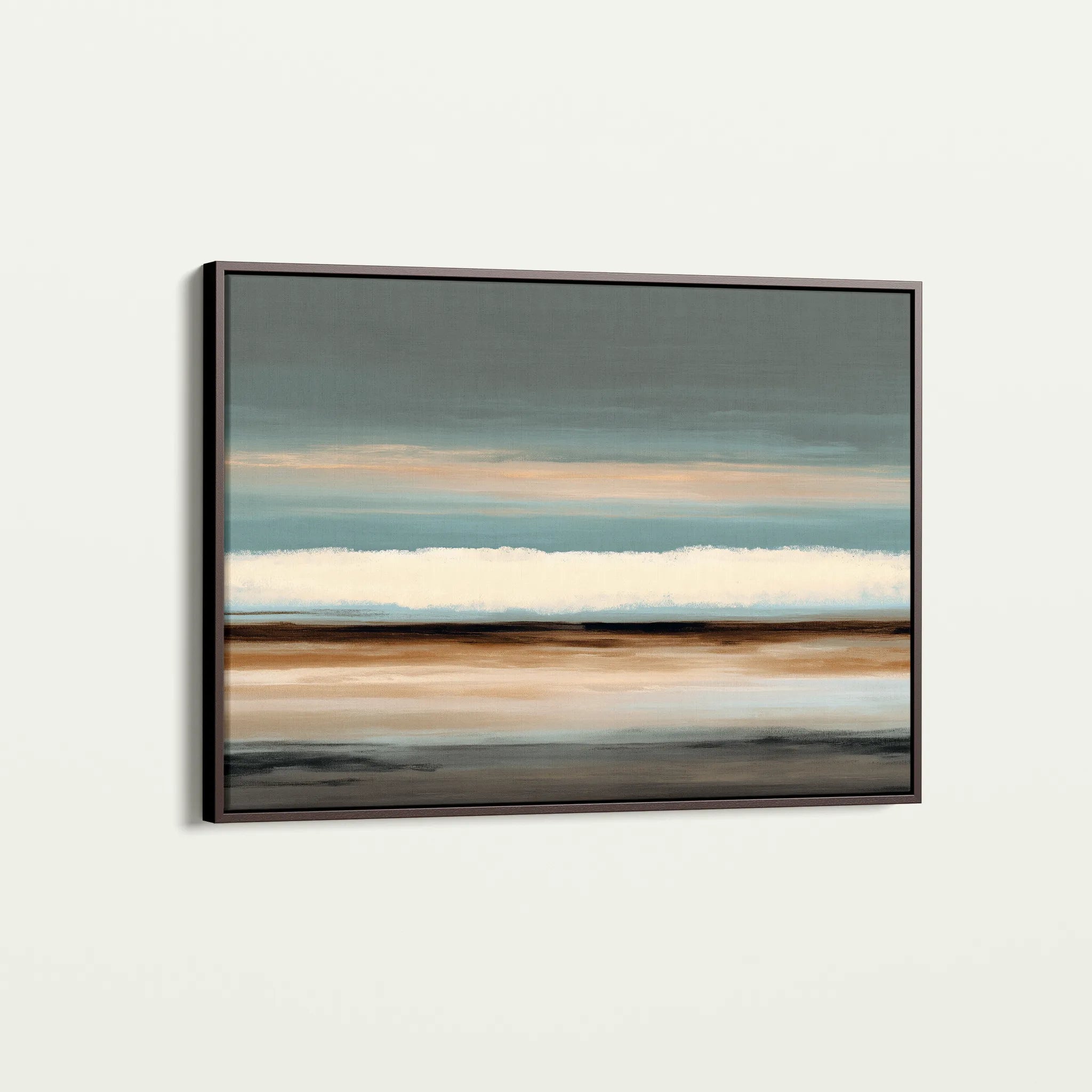 Abstract 1680 Canvas Art 60 x 40 cm / Black