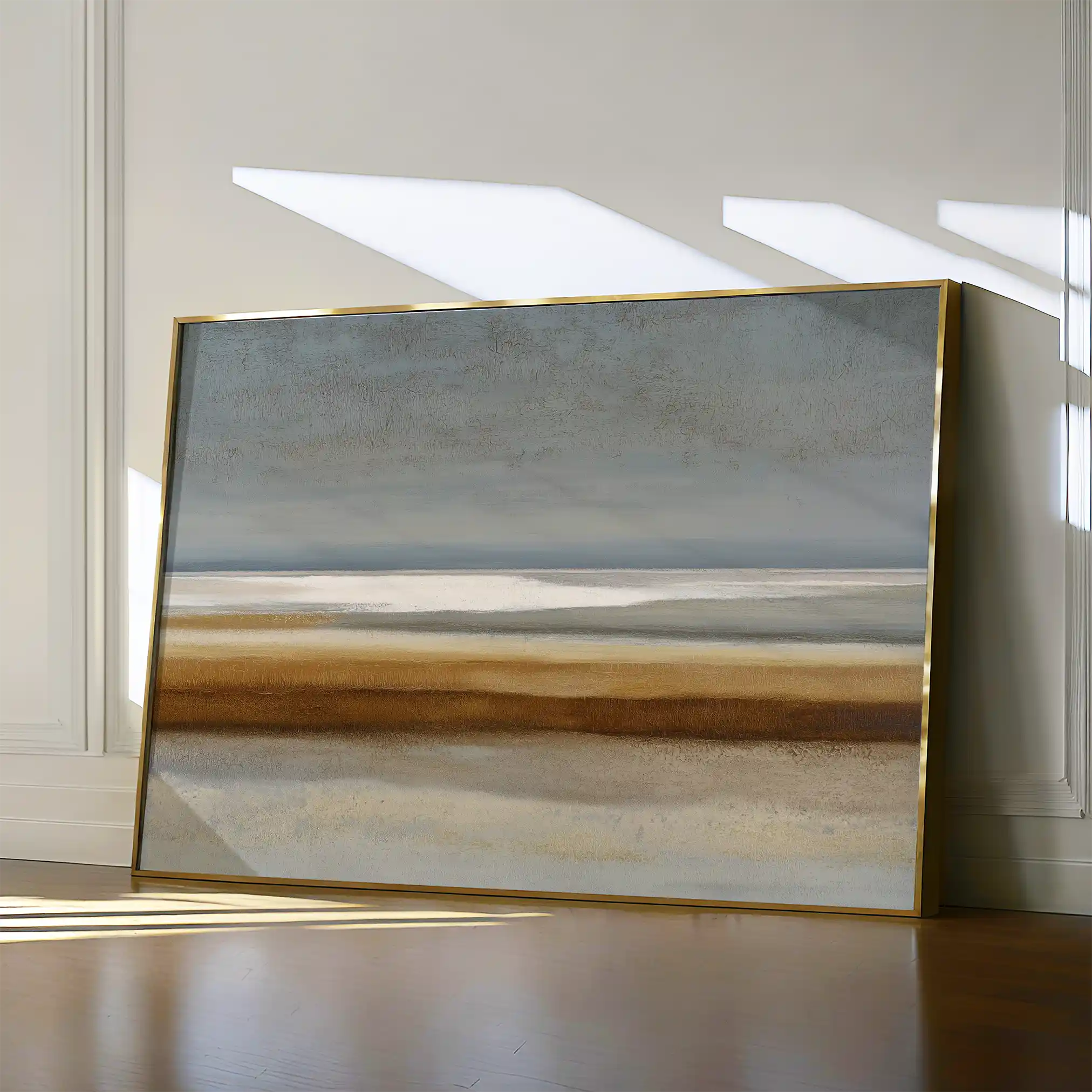 Abstract 1681 Canvas Art 60 x 40 cm / Black