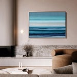 Abstract 1682 Canvas Art 60 x 40 cm / Black