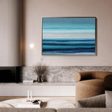 Abstract 1682 Canvas Art 60 x 40 cm / Black