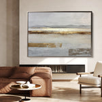 Abstract 1687 Canvas Art 60 x 40 cm / Black