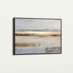 Abstract 1687 Canvas Art 60 x 40 cm / Black