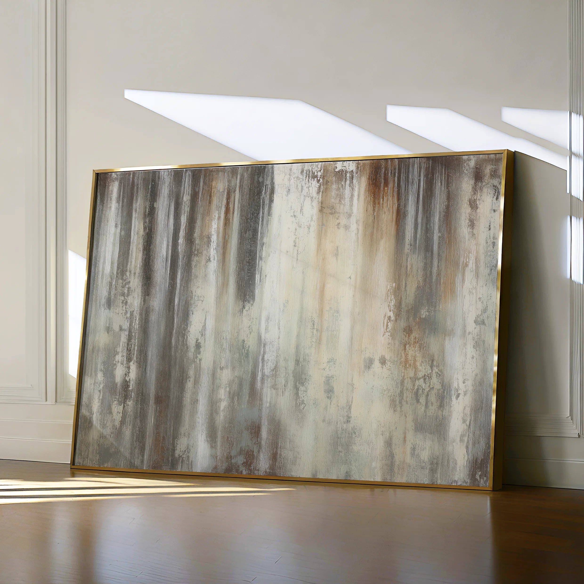 Abstract 1688 Canvas Art 60 x 40 cm / Black