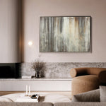 Abstract 1688 Canvas Art 60 x 40 cm / Black