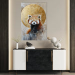 Animals 169 Canvas Art 60 x 40 cm / Black