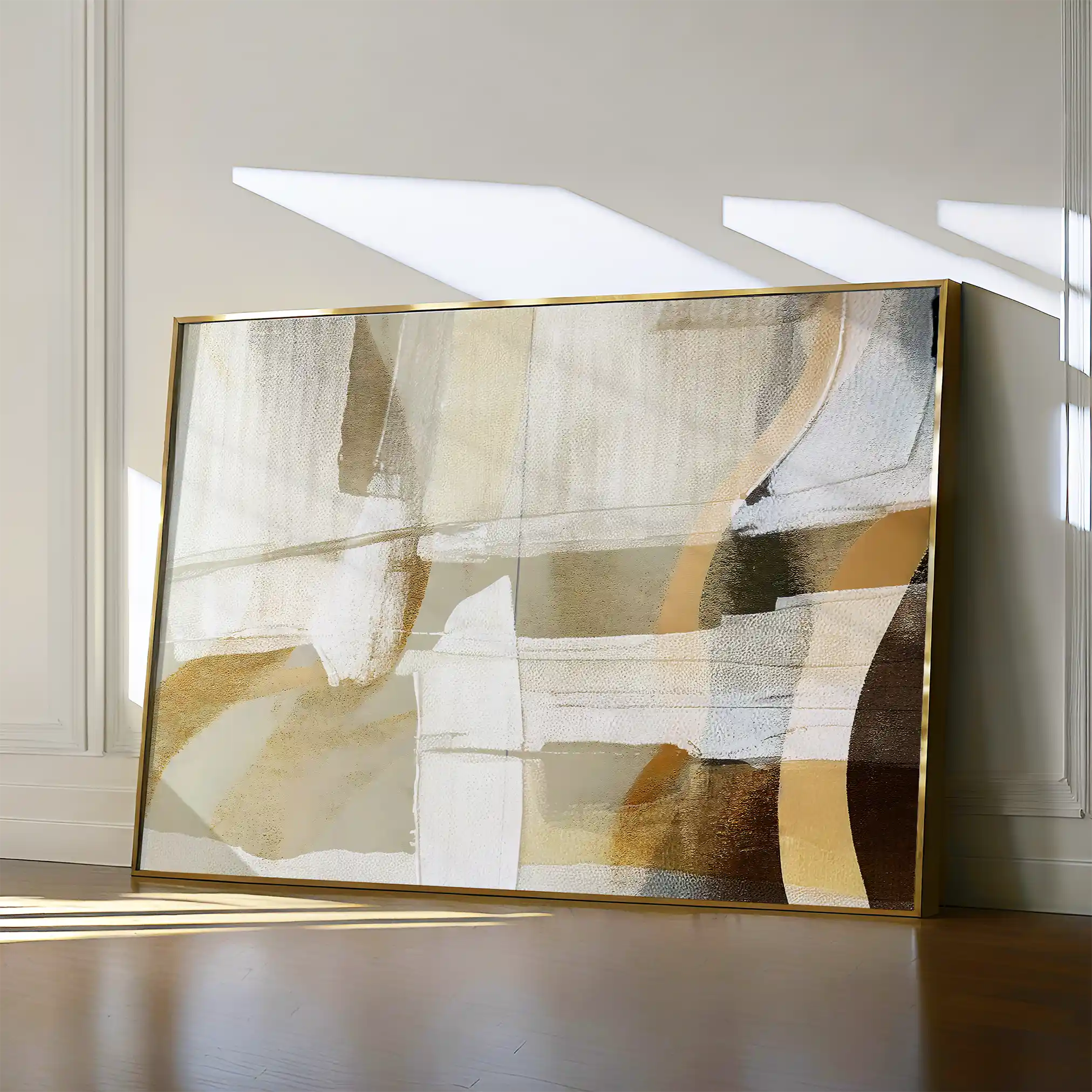 Abstract 169 Canvas Art 60 x 40 cm / Black