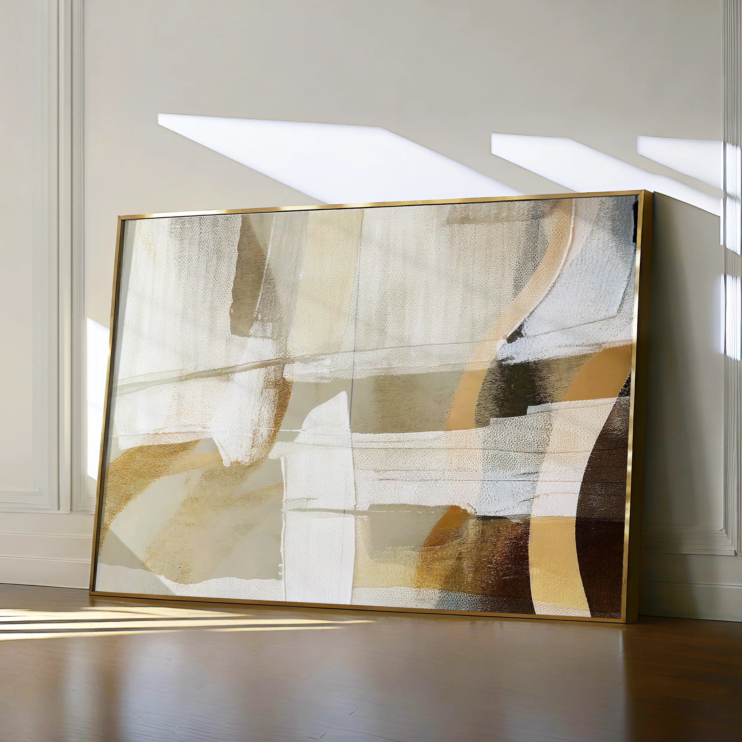 Abstract 169 Canvas Art 60 x 40 cm / Black