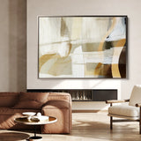 Abstract 169 Canvas Art 60 x 40 cm / Black