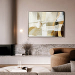 Abstract 169 Canvas Art 60 x 40 cm / Black