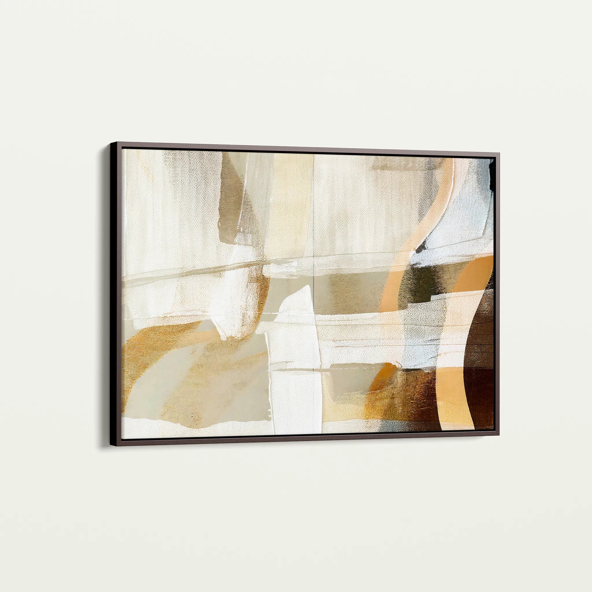 Abstract 169 Canvas Art 60 x 40 cm / Black