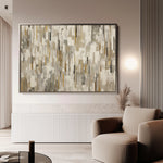 Abstract 1690 Canvas Art 60 x 40 cm / Black