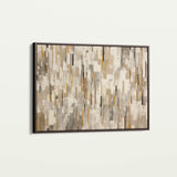 Abstract 1690 Canvas Art 60 x 40 cm / Black