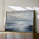 Abstract 1691 Canvas Art 60 x 40 cm / Black