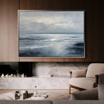 Abstract 1691 Canvas Art 60 x 40 cm / Black
