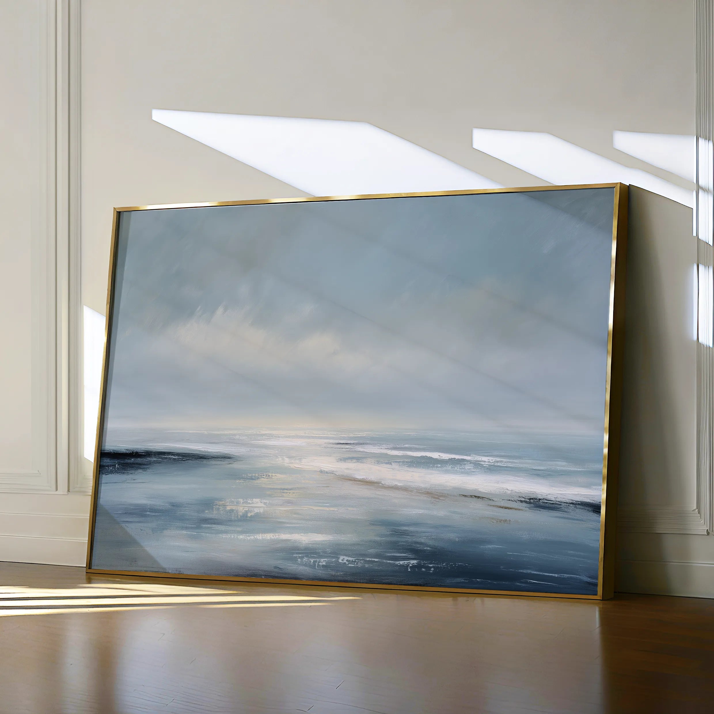 Abstract 1692 Canvas Art 60 x 40 cm / Black