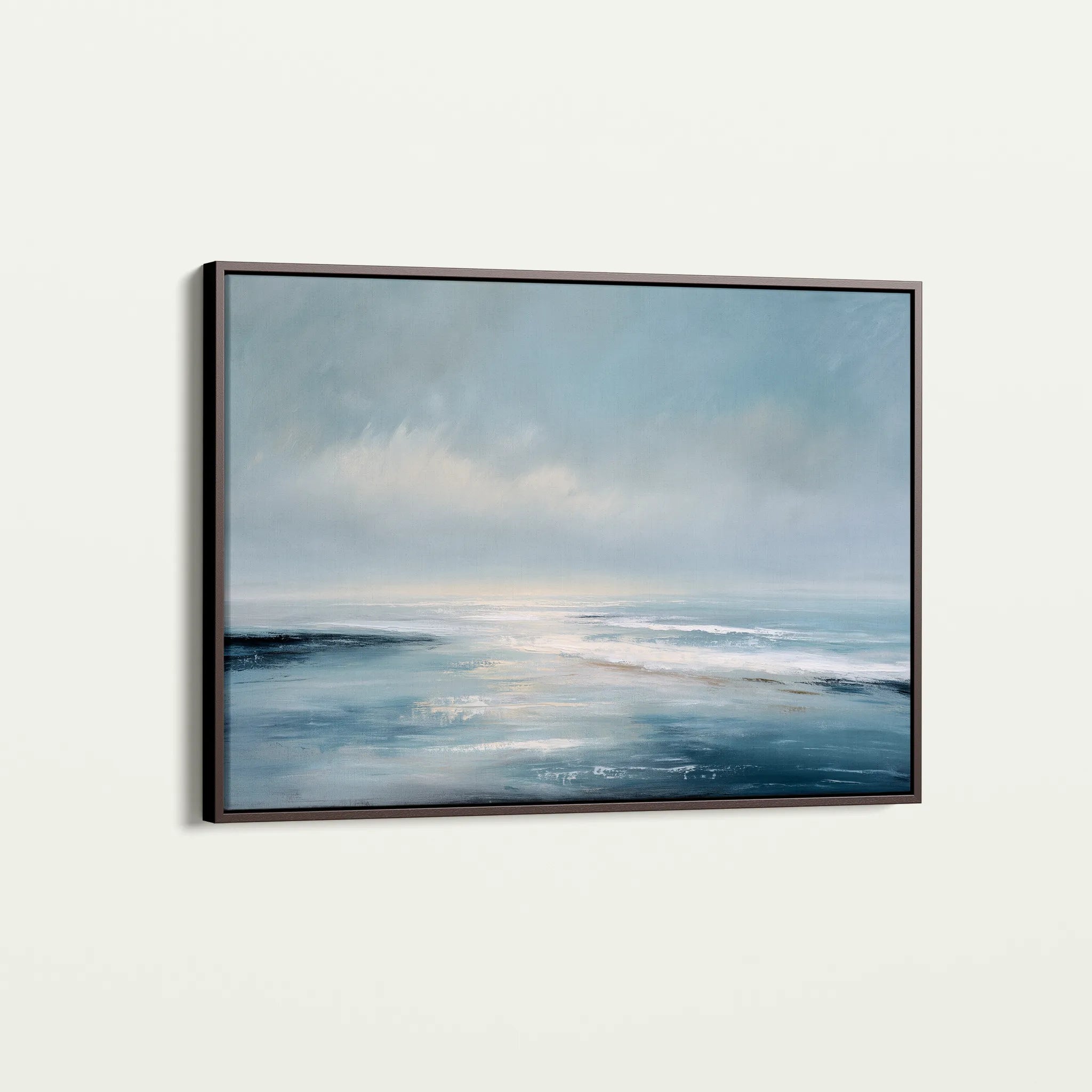 Abstract 1692 Canvas Art 60 x 40 cm / Black