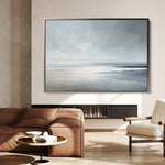 Abstract 1694 Canvas Art 60 x 40 cm / Black