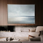Abstract 1694 Canvas Art 60 x 40 cm / Black