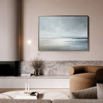 Abstract 1694 Canvas Art 60 x 40 cm / Black
