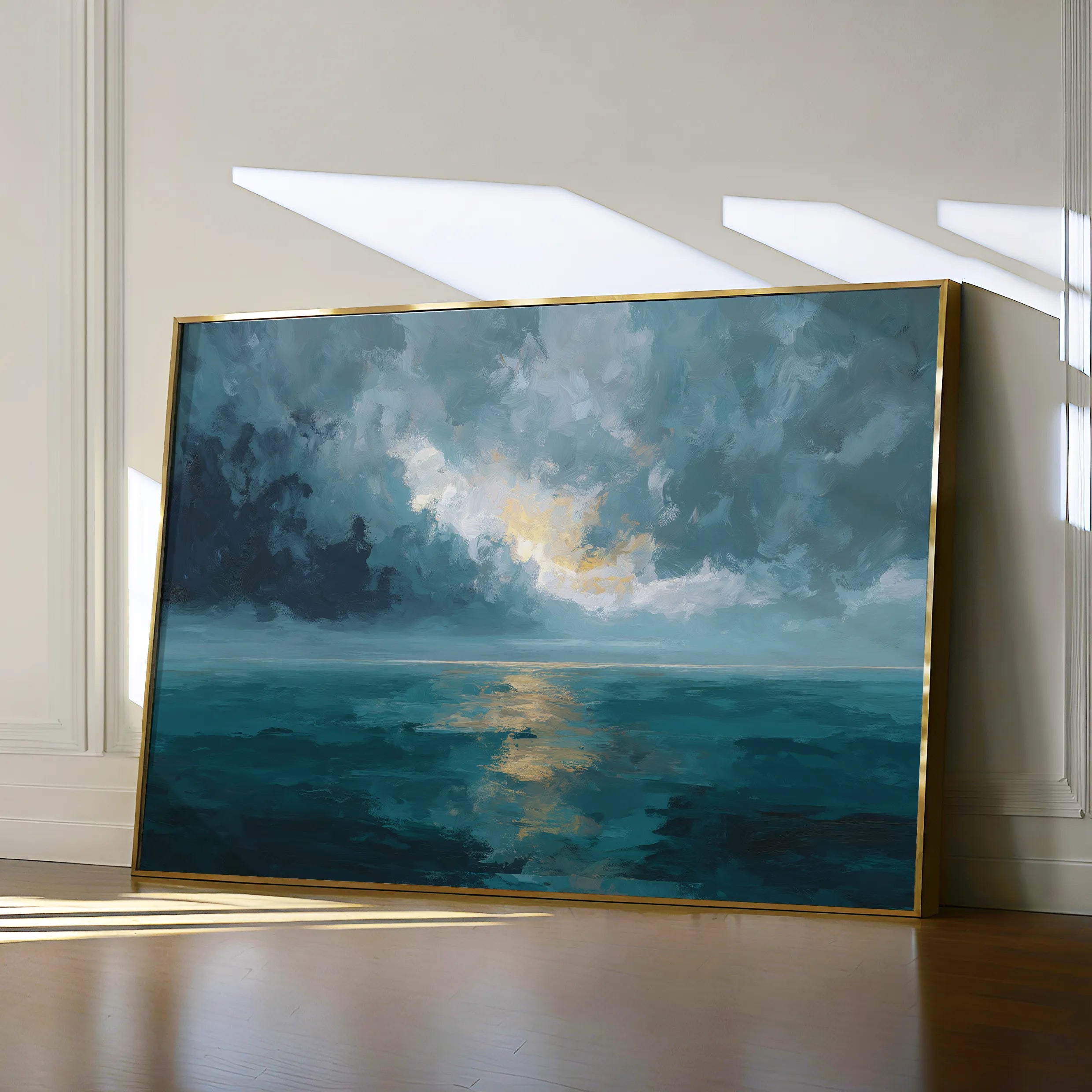 Abstract 1696 Canvas Art 60 x 40 cm / Black