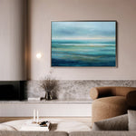 Abstract 1697 Canvas Art 60 x 40 cm / Black
