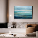 Abstract 1697 Canvas Art 60 x 40 cm / Black