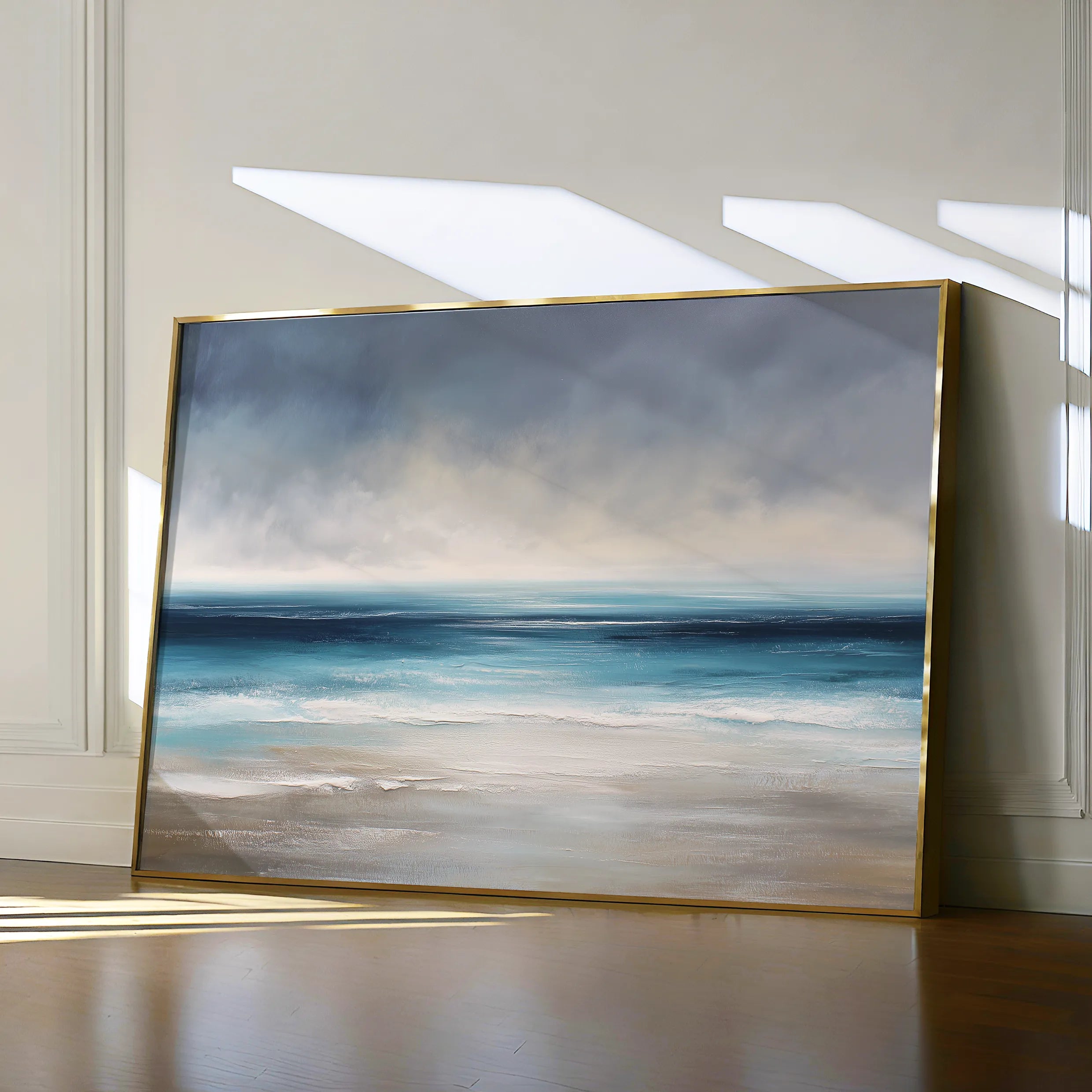 Abstract 1698 Canvas Art 60 x 40 cm / Black